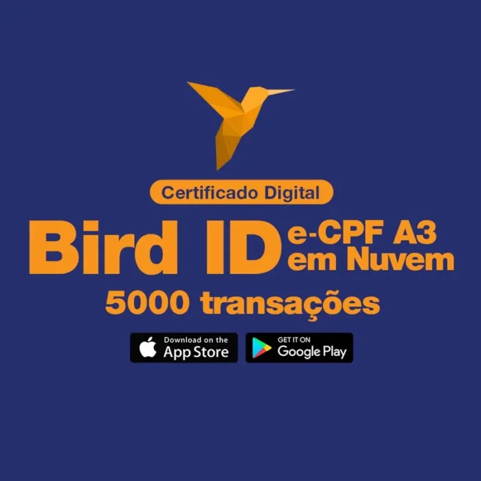 Bird ID Certificado Digital em Nuvem
